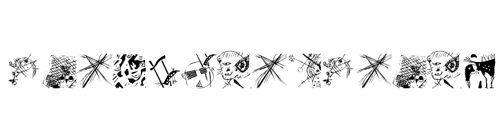 TracesOfKandinsky  Free Fonts Download