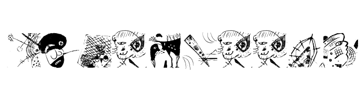 TracesOfKandinsky  Free Fonts Download