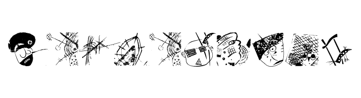 TracesOfKandinsky  Free Fonts Download
