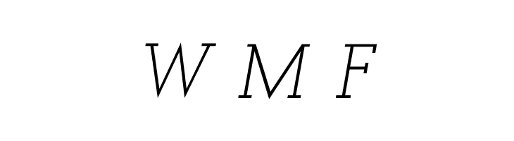 AlexandriaFLF-Italic  Free Fonts Download