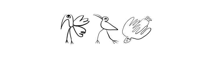Birds-Relaunch  Free Fonts Download