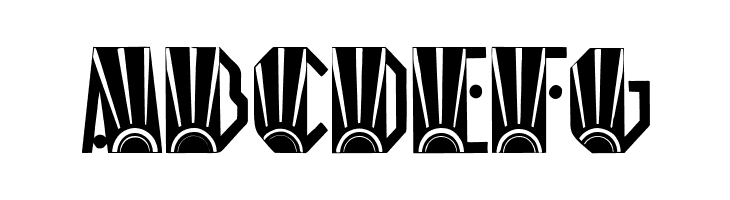 Rio Art Deco  Free Fonts Download