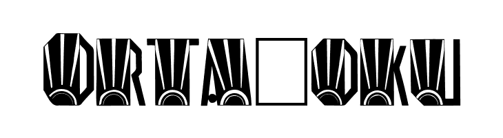 Rio Art Deco  Free Fonts Download