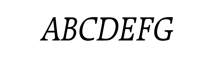 Bulgarian Italic  Free Fonts Download