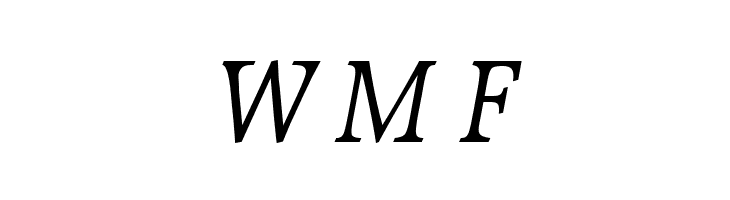 Bulgarian Italic  Free Fonts Download