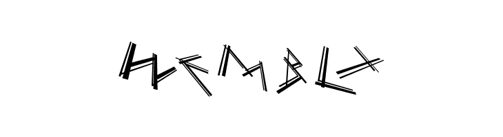 MouseStrokes3D  Free Fonts Download