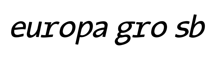 TypeWritersSubstitute-Oblique  Free Fonts Download