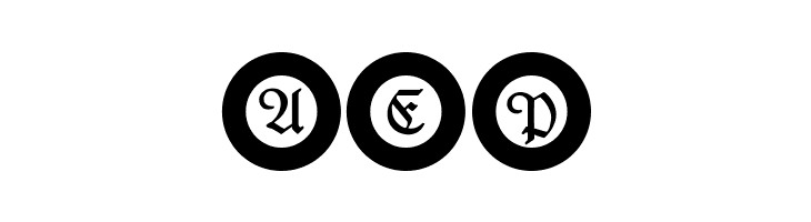 FrakturInRings  Free Fonts Download