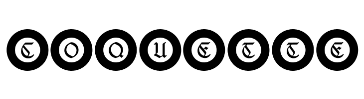 FrakturInRings  Free Fonts Download