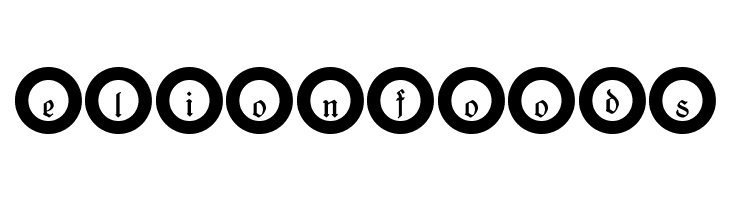 FrakturInRings  Free Fonts Download
