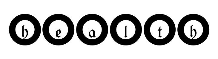 FrakturInRings  Free Fonts Download