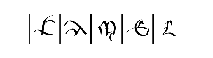 MKancellerescaCaps  Free Fonts Download