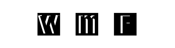 BradburysSquares  Free Fonts Download