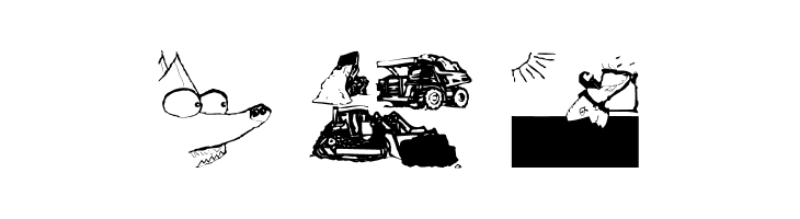WreckageCuttings  Free Fonts Download