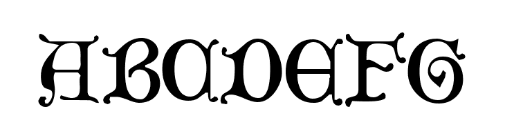 Mediaeval Caps  Free Fonts Download