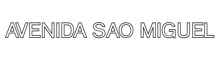 Goulong Bold Outline  Free Fonts Download