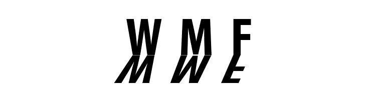 MirrorKleinShadow Bold  Free Fonts Download