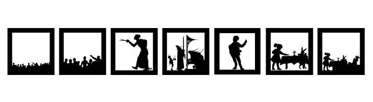 SomeNewSilhouettes  Free Fonts Download