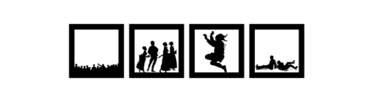 SomeNewSilhouettes  Free Fonts Download