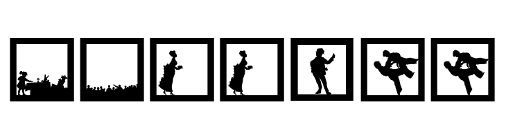 SomeNewSilhouettes  Free Fonts Download