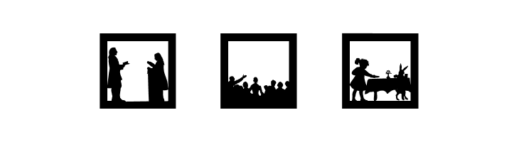 SomeNewSilhouettes  Free Fonts Download
