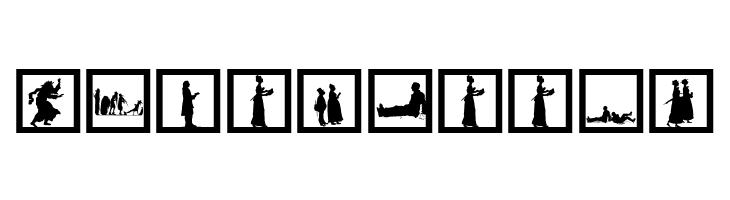 SomeNewSilhouettes  Free Fonts Download