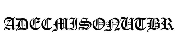 Canterbury Regular  Free Fonts Download