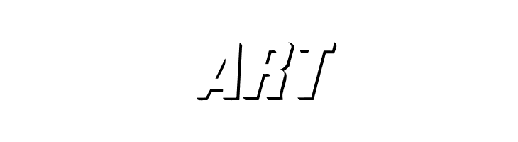 WhatA-Relief Italic  Free Fonts Download