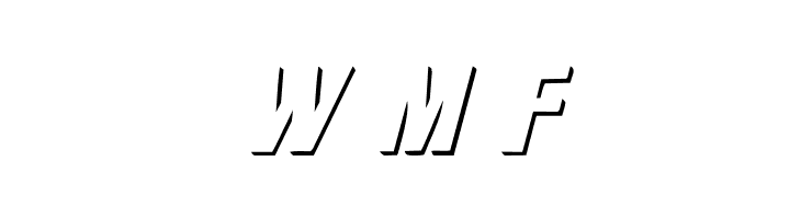 WhatA-Relief Italic  Free Fonts Download