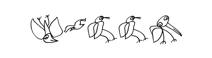 LateBirdsThree  Free Fonts Download