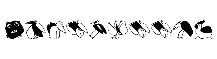 LateBirdsThree  Free Fonts Download