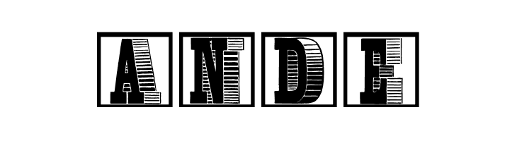 KLettresOmbrees  Free Fonts Download