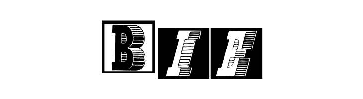KLettresOmbrees  Free Fonts Download