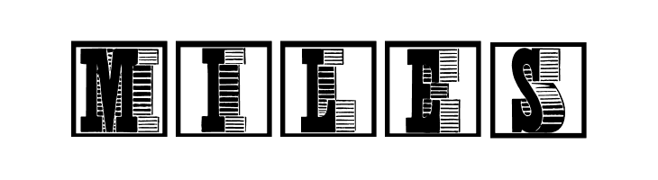 KLettresOmbrees  Free Fonts Download