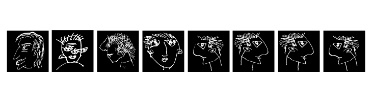 HeadSketchesTwo  Free Fonts Download