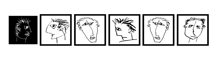 HeadSketchesTwo  Free Fonts Download