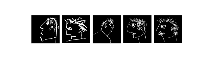 HeadSketchesTwo  Free Fonts Download