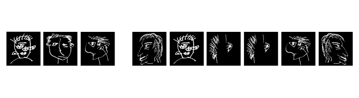 HeadSketchesTwo  Free Fonts Download