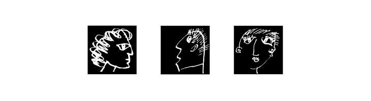 HeadSketchesTwo  Free Fonts Download