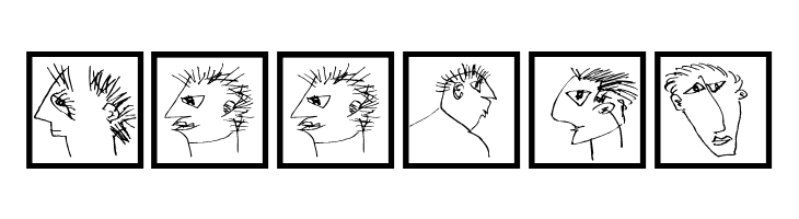 HeadSketchesTwo  Free Fonts Download