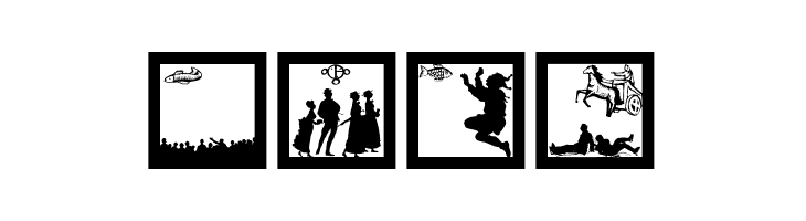 SomeSilhouettesPlus  Free Fonts Download