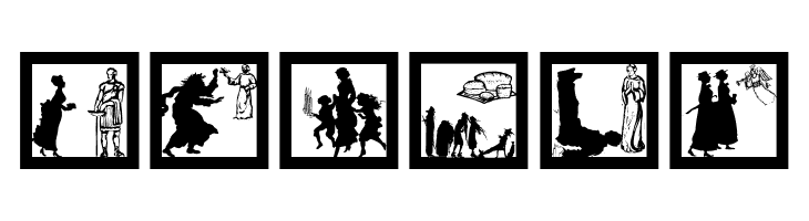 SomeSilhouettesPlus  Free Fonts Download