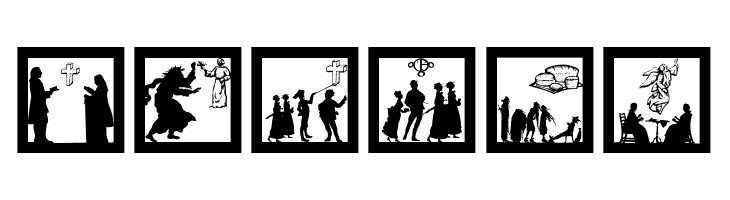 SomeSilhouettesPlus  Free Fonts Download