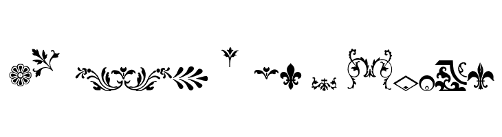 Fleurons  Free Fonts Download