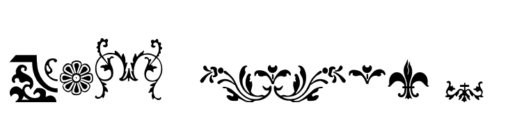 Fleurons  Free Fonts Download