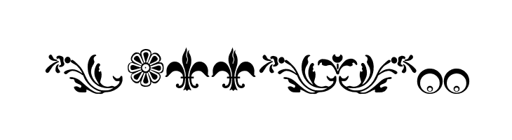 Fleurons  Free Fonts Download