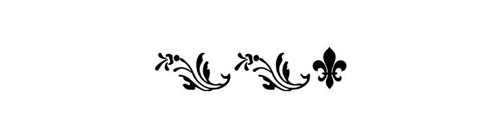 Fleurons  Free Fonts Download