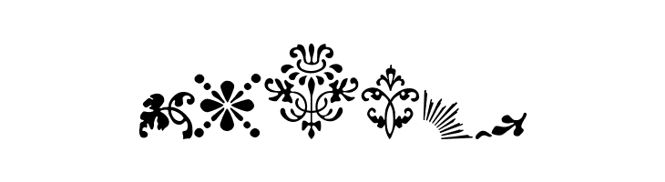 Fleurons  Free Fonts Download