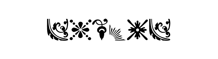 Fleurons  Free Fonts Download