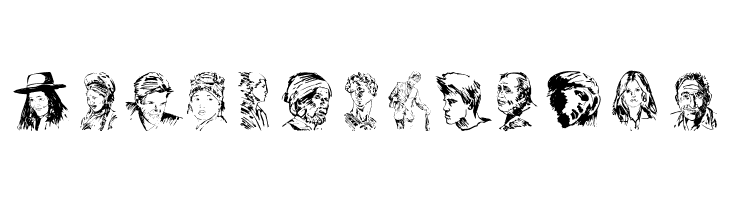 PeopleSketches  Free Fonts Download